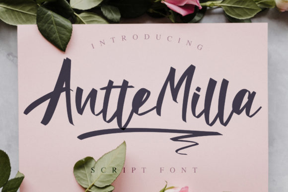 Antte Milla Font for a Polished Brand Look