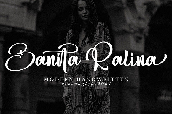 Banita Ralina Script Font for Elegant Editorial Design