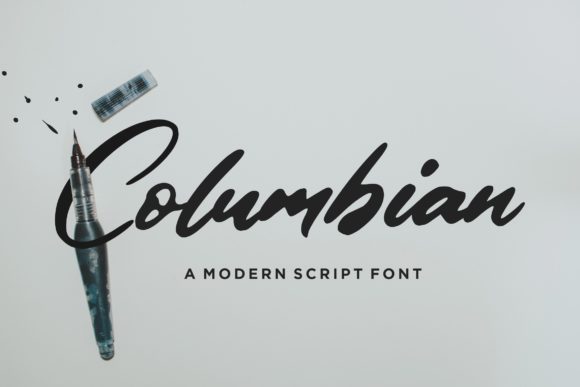 Columbian Script Font: Elegant Typography for Editorial Design