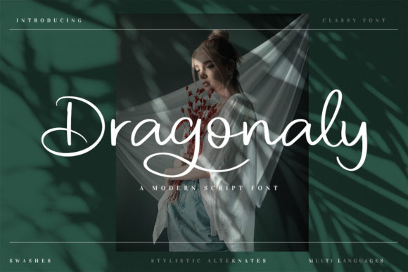 Dragonaly Font: A Delicate Script for Editorial Elegance