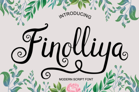 Finolliya Font Review: A Classy Script for Modern Branding