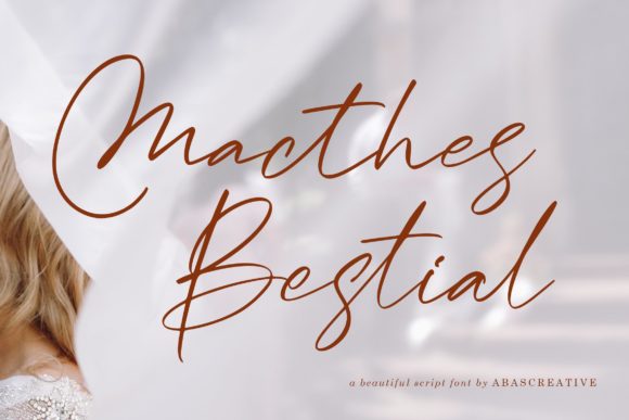 Macthes Bestial: A Script Font for Craft and Commercial Projects