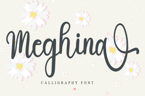 Meghina: The Romantic Handwritten Font for Boutique Branding