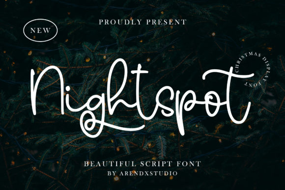 Nightspot Script Font for Creative Branding