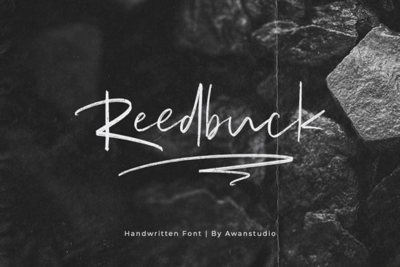 Reedbuck Font: A Script Typeface for Elegant Editorial Design