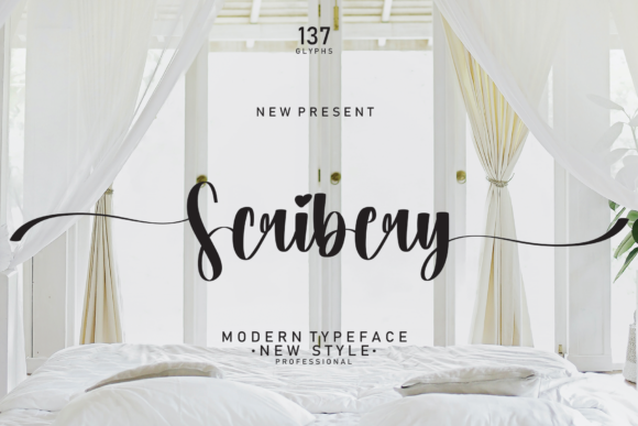 Scribery Font Review: Elegant Script for Modern Branding