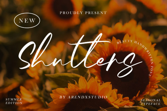 Shutters Font: A Timeless Script for Elegant Design