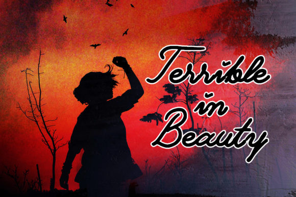 Terrible Beauty Font Review: A Playful Script for Creative Branding